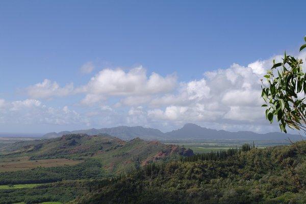 Beautiful view from the sleeping giant