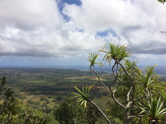 sleeping giant view, Kauai, Hawaii