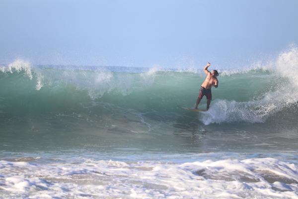 high surfing, kauai, beach, surf