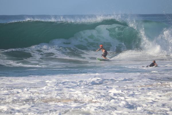 high surfing, kauai, beach, surf, Hawaii