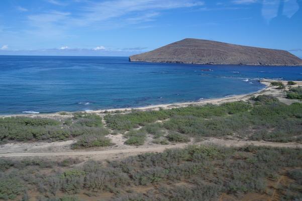 Niihau with view lehua rock, beautiful private land. Lehua Island is a wildlife Sancturary for 17 seabird and 25 native plant species.