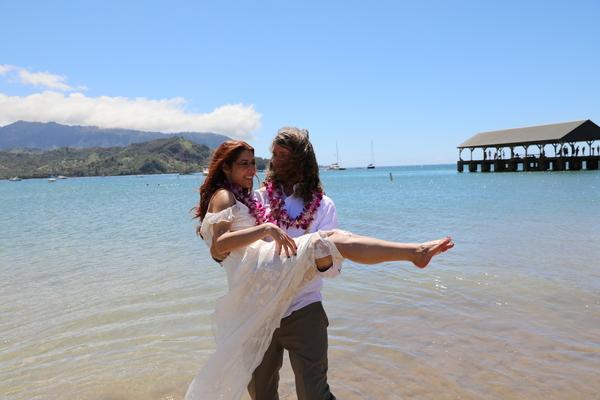 Hawaii Kauai may 2022 , wedding ceremony